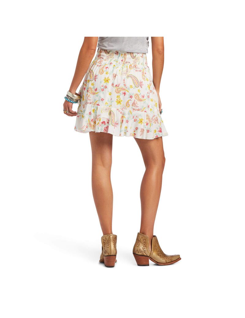 Ariat Rose Garden Skirt Multi Print | VZOJWF-491