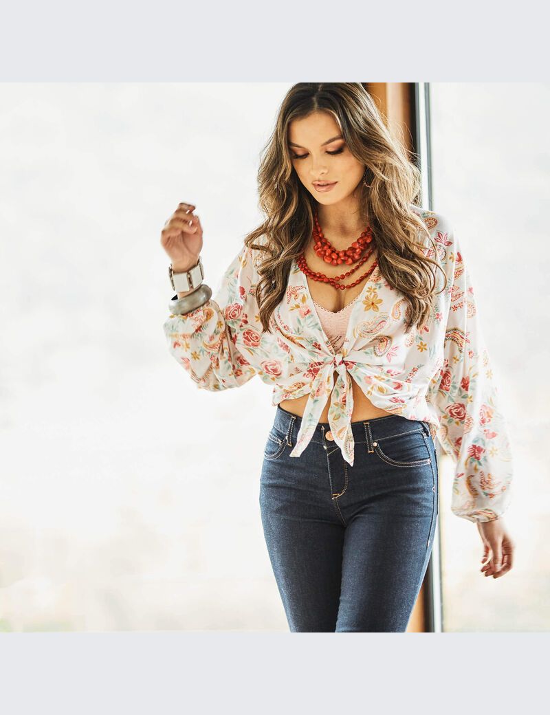 Ariat Rose Garden Wrap Multi Print | KAQZED-734