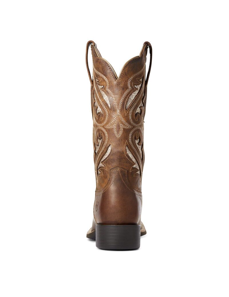 Ariat Round Up Bliss Western Boot Sassy Brown | VWCXDI-571