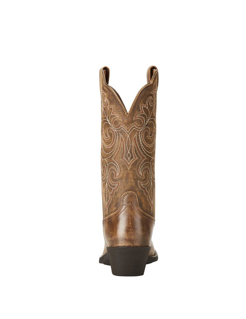 Ariat Round Up Square Toe Western Boot Vintage Bomber | IQXDVP-493