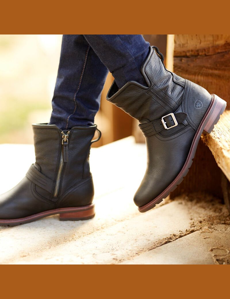 Ariat Savannah Waterproof Boot Black | HGLVEY-206