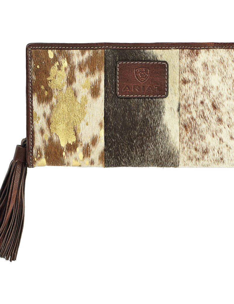 Ariat Savannah clutch wallet Brown | YZUCLI-167