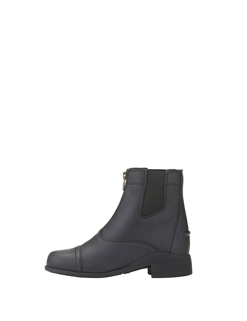 Ariat Scout Zip Paddock Boot Black | AHZROJ-867