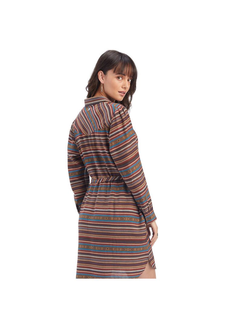 Ariat Sedona Dress Multi Jacquard Stripe | PTHDNJ-457