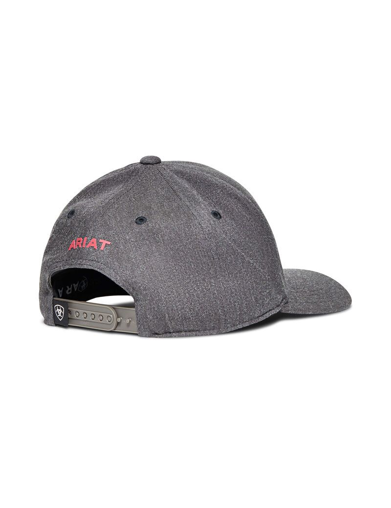 Ariat Shield Logo Cap Charcoal | TMFXJA-734