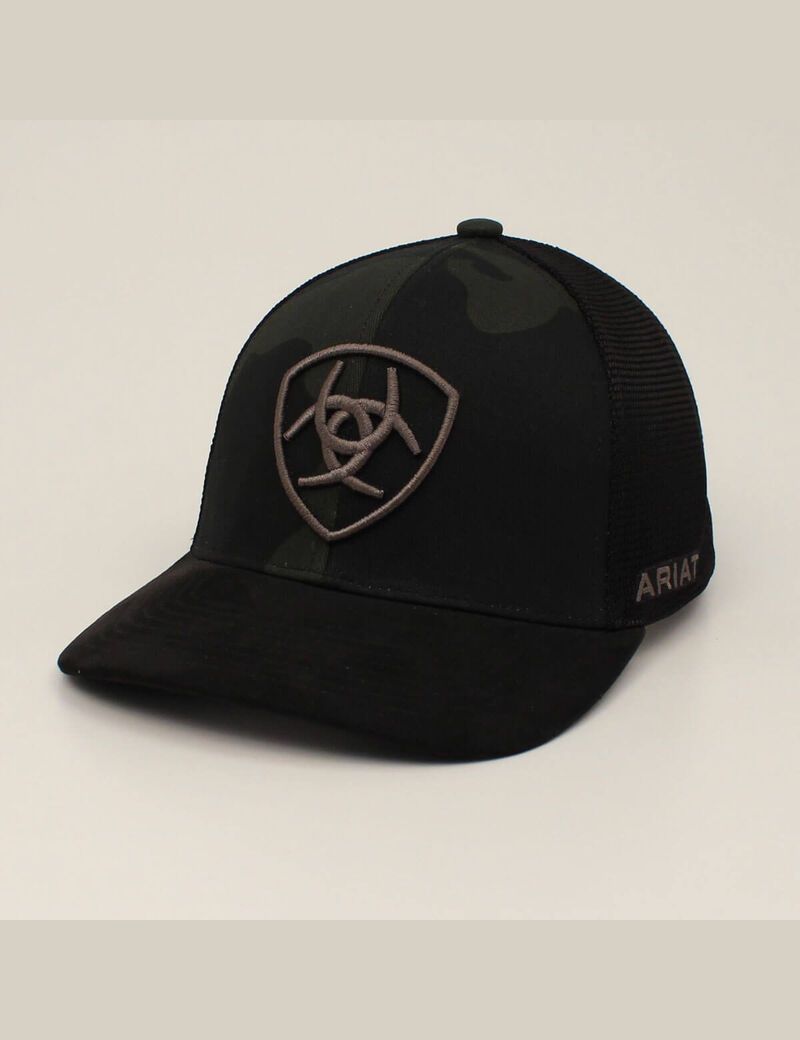 Ariat Shield embossed cap Black | IWOUCN-529