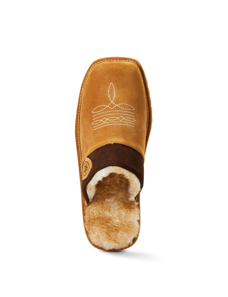 Ariat Silversmith Square Toe Slipper Chestnut | XMLWCR-503