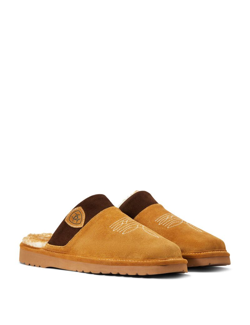 Ariat Silversmith Square Toe Slipper Chestnut | XMLWCR-503