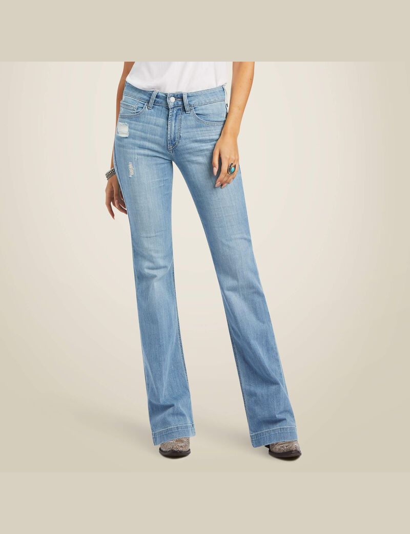 Ariat Slim Trouser Aisha Wide Leg Jean Ohio | XJMKQY-968