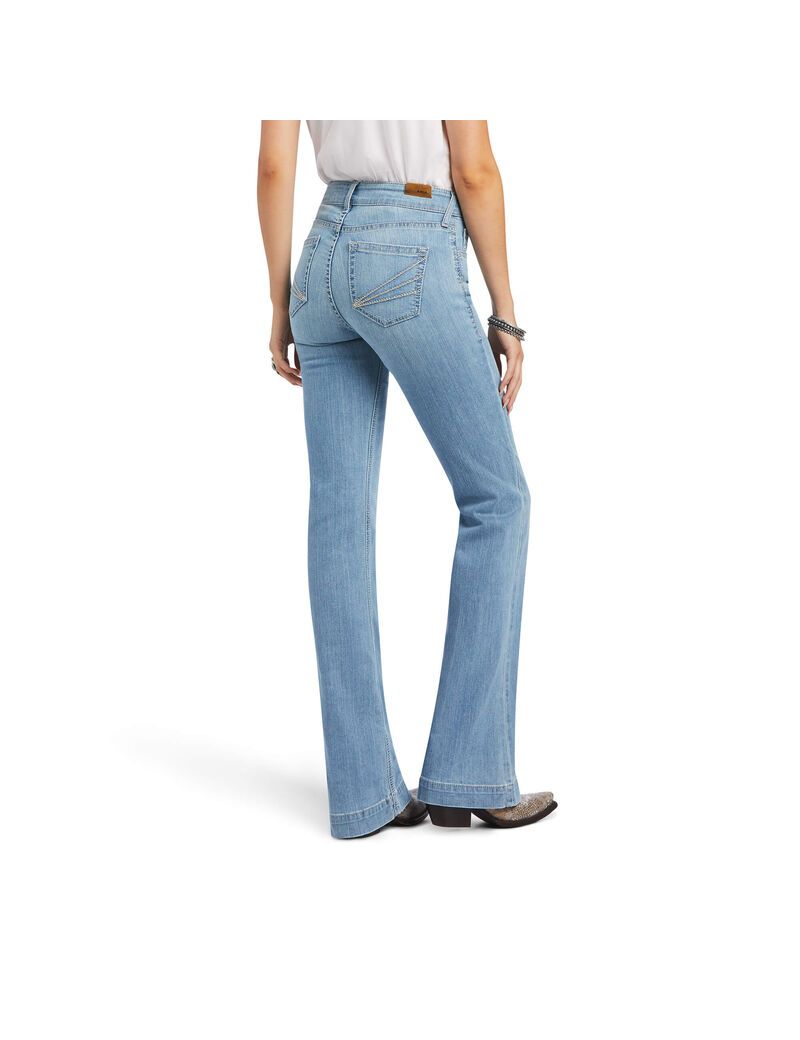 Ariat Slim Trouser Aisha Wide Leg Jean Ohio | XJMKQY-968