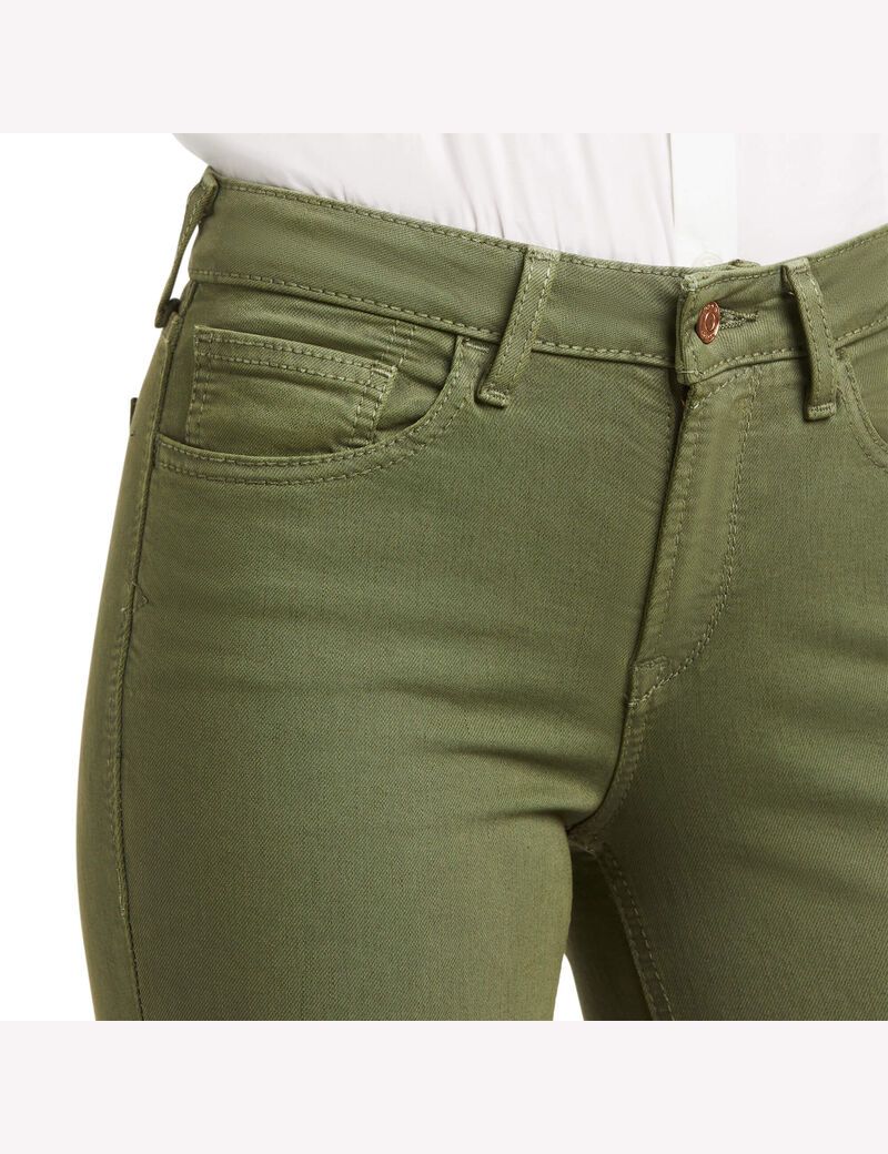 Ariat Slim Trouser Ella Wide Leg Jean Military Green | VWCSAN-526