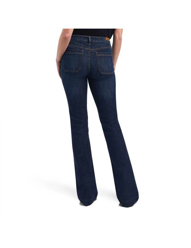 Ariat Slim Trouser Gabriella Wide Leg Jean Rascal | CEHUZO-024