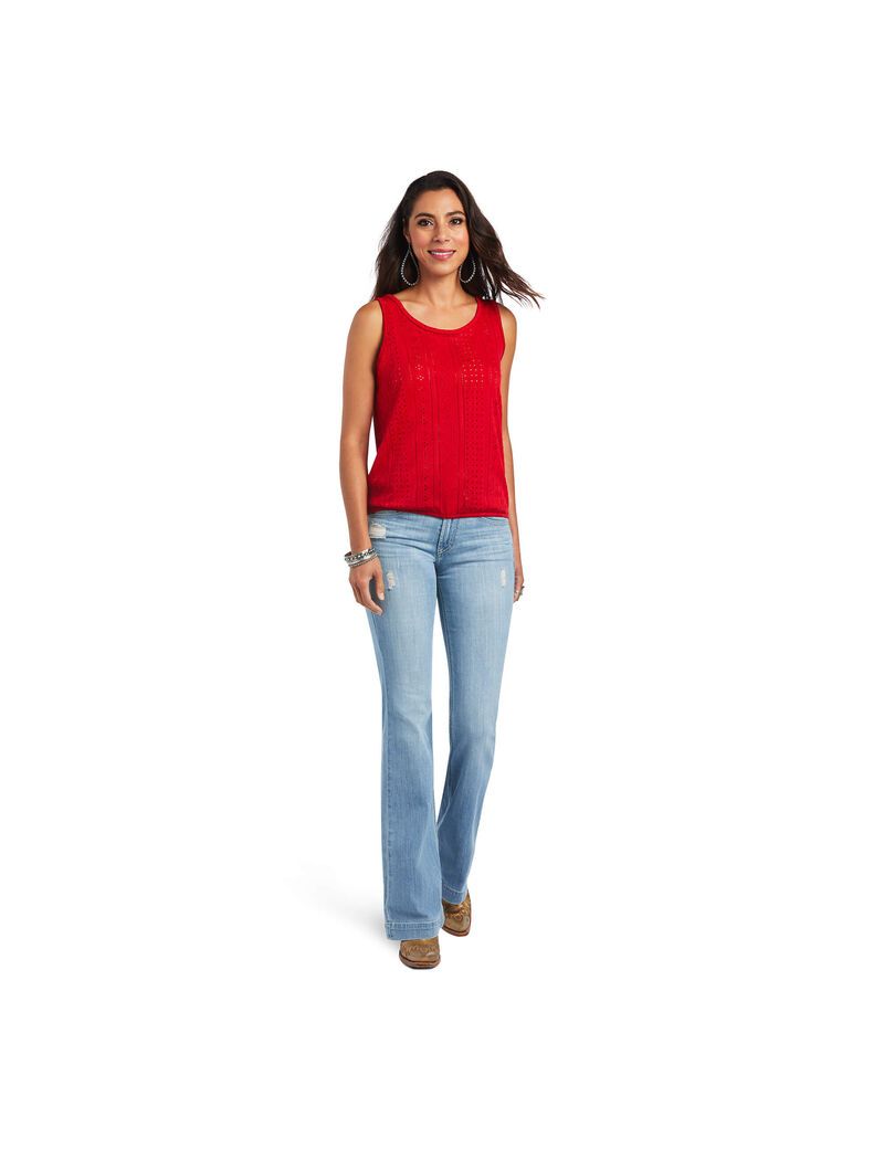 Ariat Smith Tank Salsa | IOTZNH-905