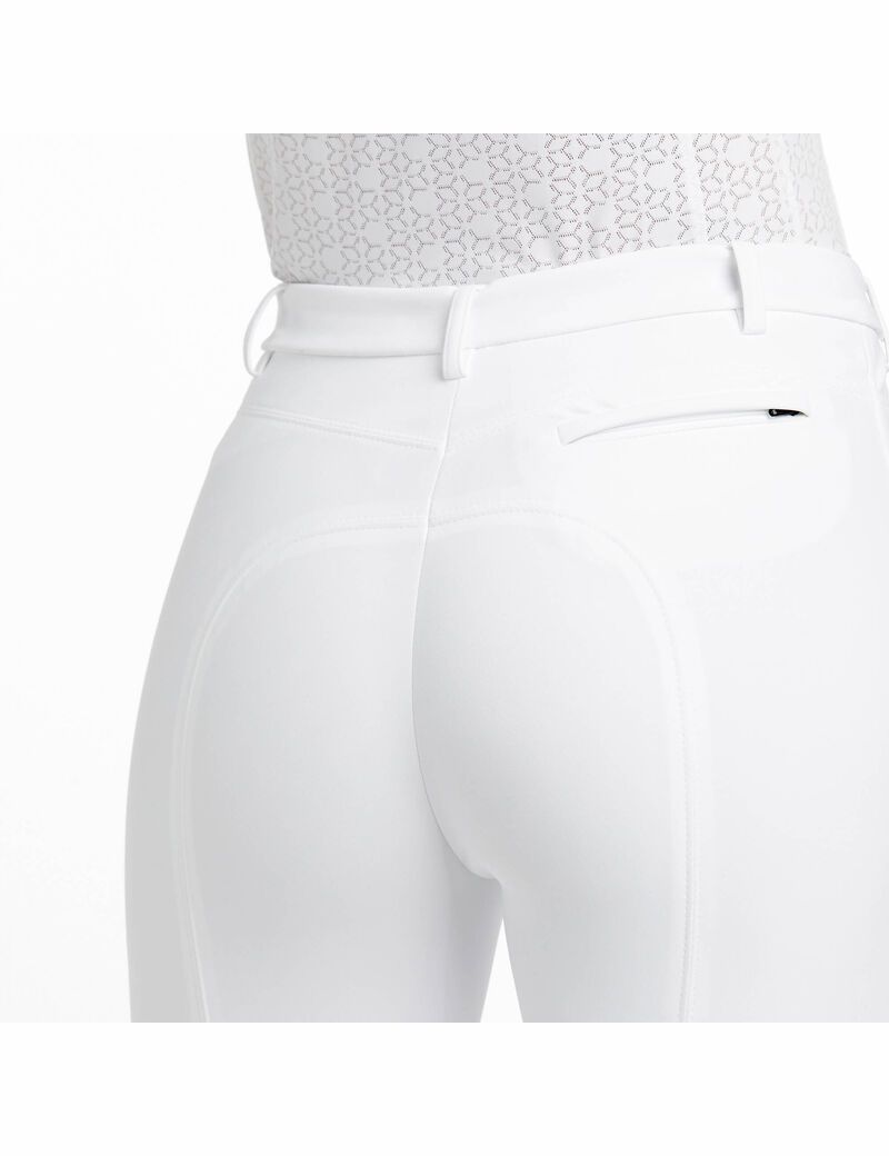 Ariat Speranza Knee Patch Breech White | LDAVCX-291