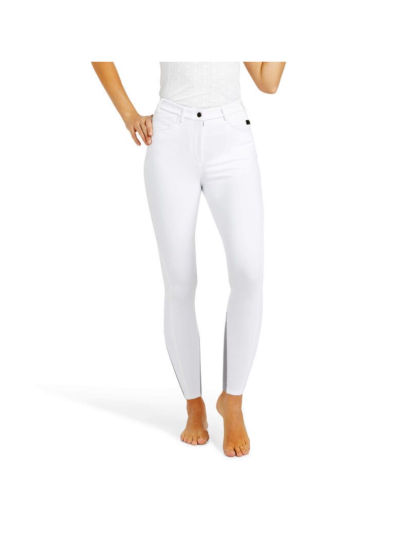 Ariat Speranza Knee Patch Breech White | LDAVCX-291