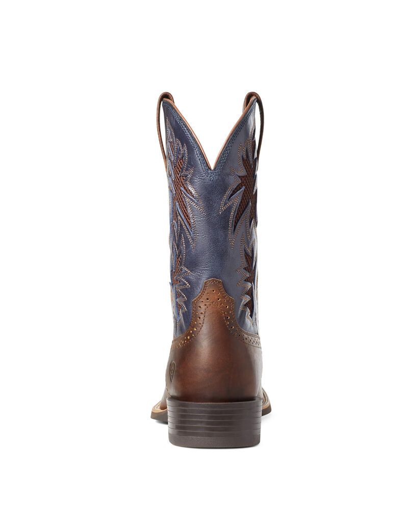 Ariat Sport Cool VentTEK Western Boot Bar Top Brown | PUBRFO-742