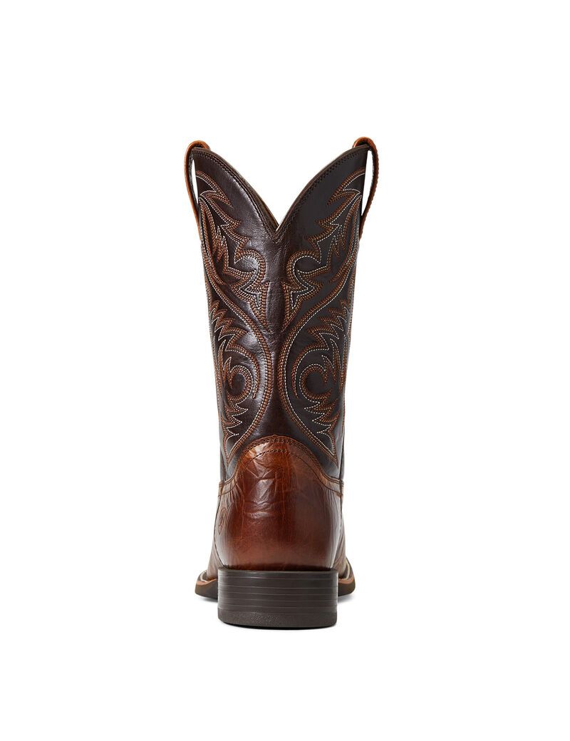 Ariat Sport Herdsman Western Boot Peanut Butter | GHPIJZ-915