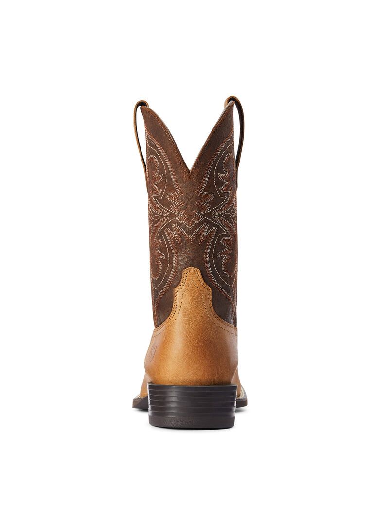 Ariat Sport Pardner Western Boot Matte Tan Buck | ZNPJOE-820