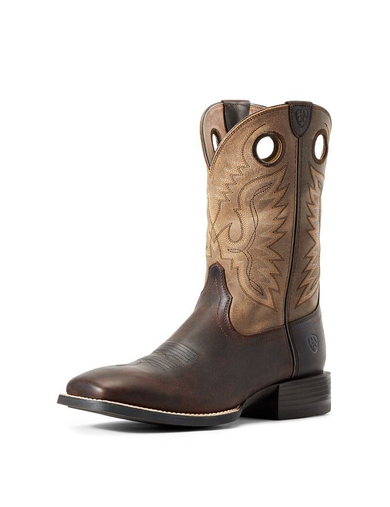 Ariat Sport Ranger Western Boot Barley Brown/ Toasted Tan | WGHUOV-158