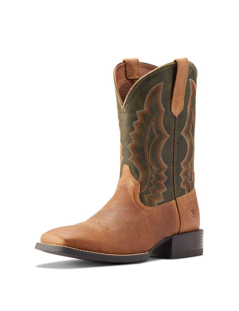 Ariat Sport Riggin Western Boot Sassy Brown | RQWAKL-164