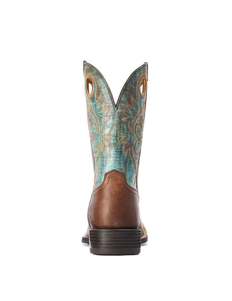 Ariat Sport Rodeo Western Boot Loco Brown | UFNMPX-761