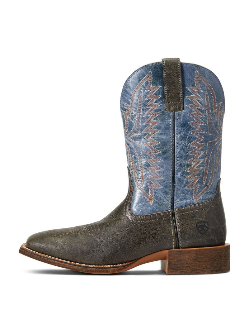 Ariat Sport Smokewagon Western Boot Rampant Charcoal | TYKPOJ-502