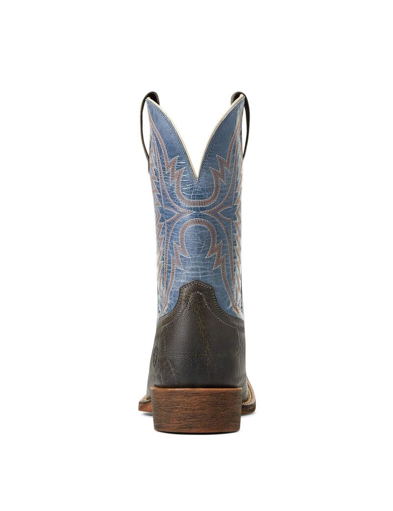 Ariat Sport Smokewagon Western Boot Rampant Charcoal | TYKPOJ-502