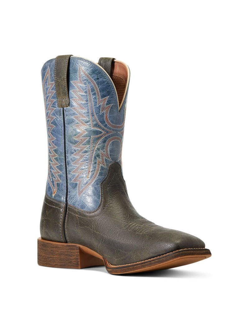 Ariat Sport Smokewagon Western Boot Rampant Charcoal | TYKPOJ-502