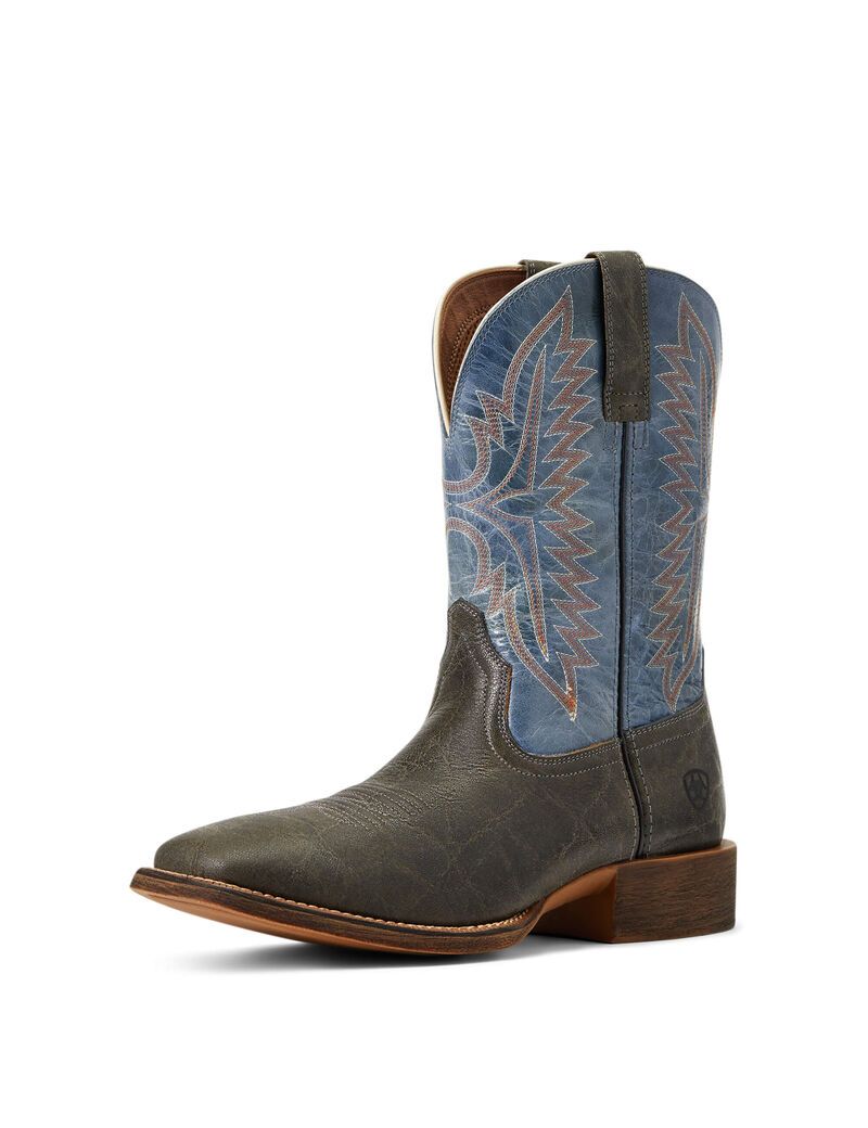 Ariat Sport Smokewagon Western Boot Rampant Charcoal | TYKPOJ-502