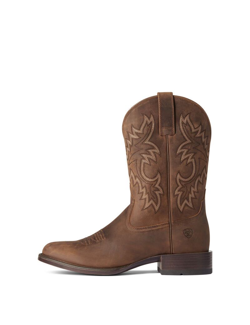 Ariat Stockman Ultra Western Boot Talon Tan | YKQDIS-420