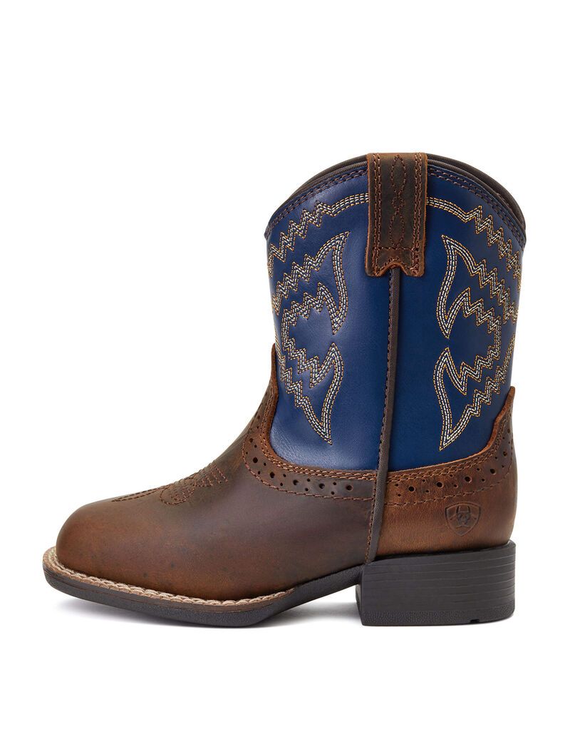 Ariat Stompers Deadwood Boot Brown | TAQKEO-415