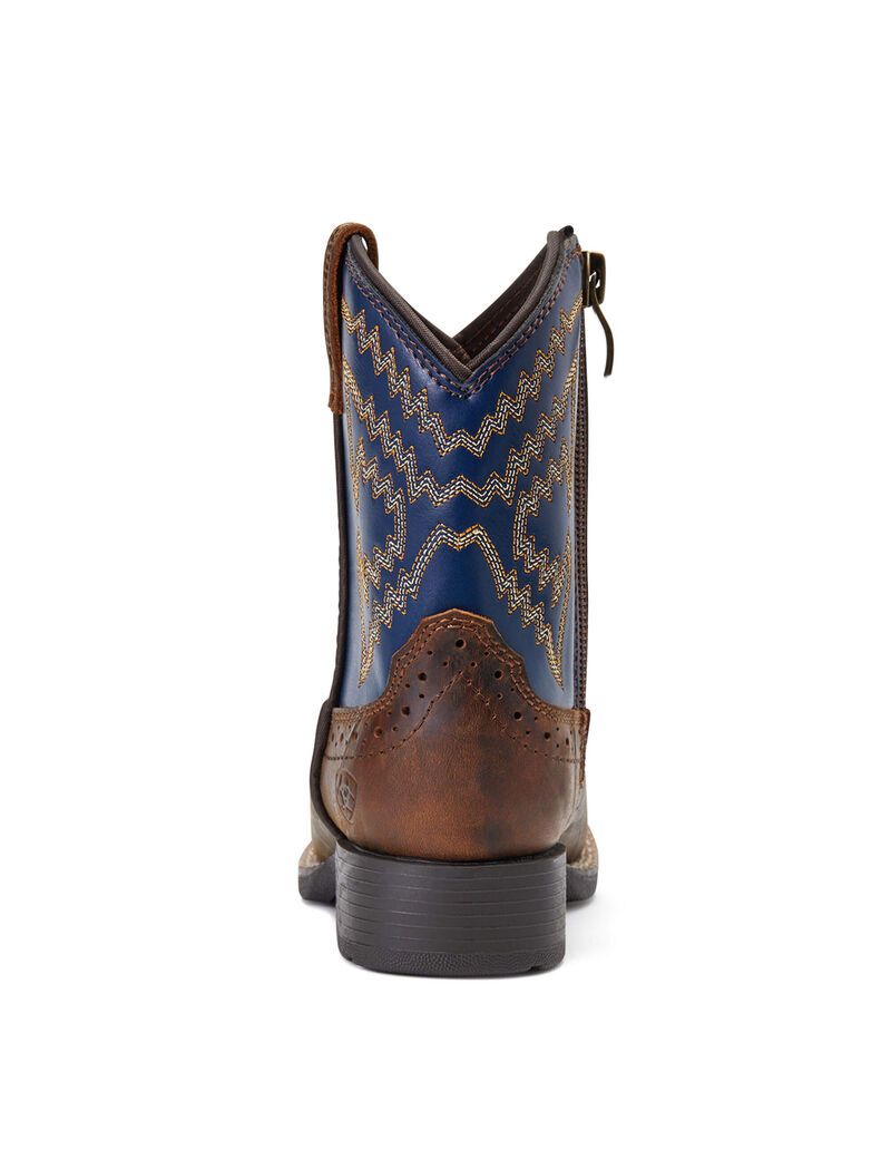 Ariat Stompers Deadwood Boot Brown | TAQKEO-415