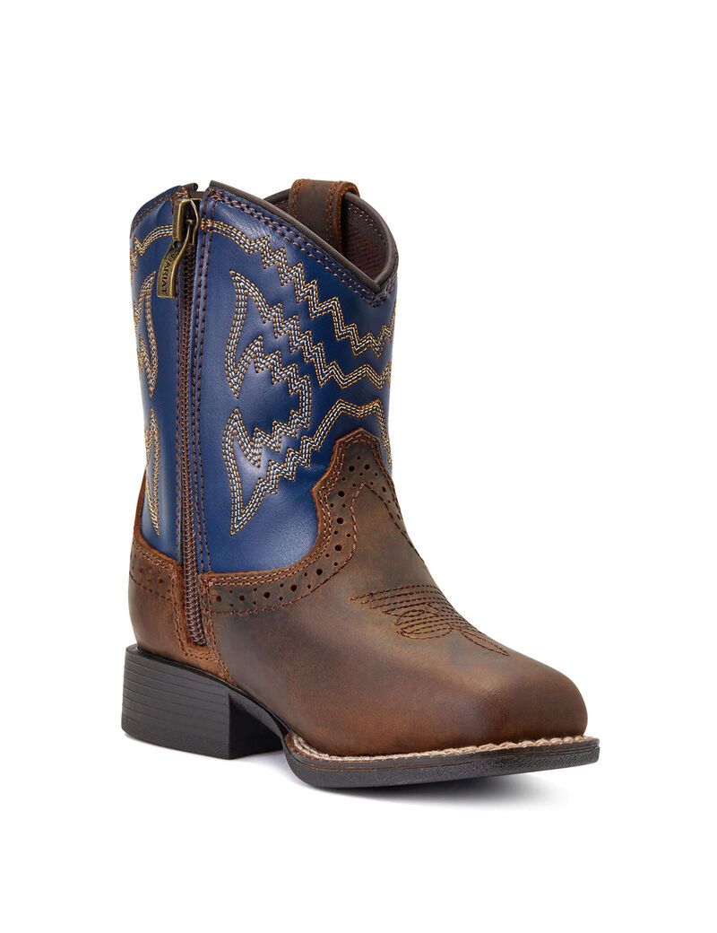 Ariat Stompers Deadwood Boot Brown | TAQKEO-415