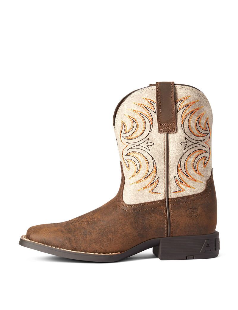 Ariat Storm Western Boot Antique Brown | CDIKXS-678