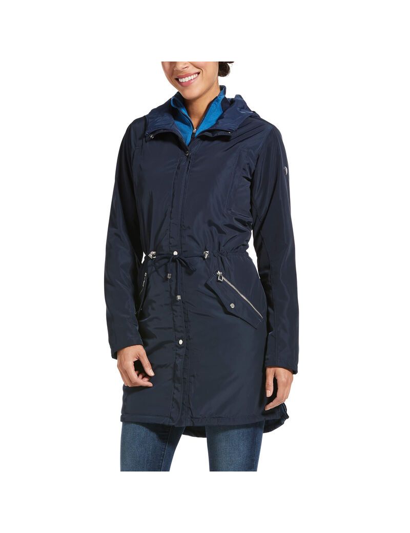 Ariat Stowe Reversible Insulated Jacket Navy/Marine Blue | HOKMZE-593