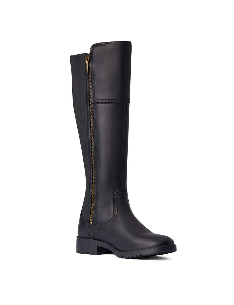 Ariat Sutton II Waterproof Boot Black | ZEAGCH-761