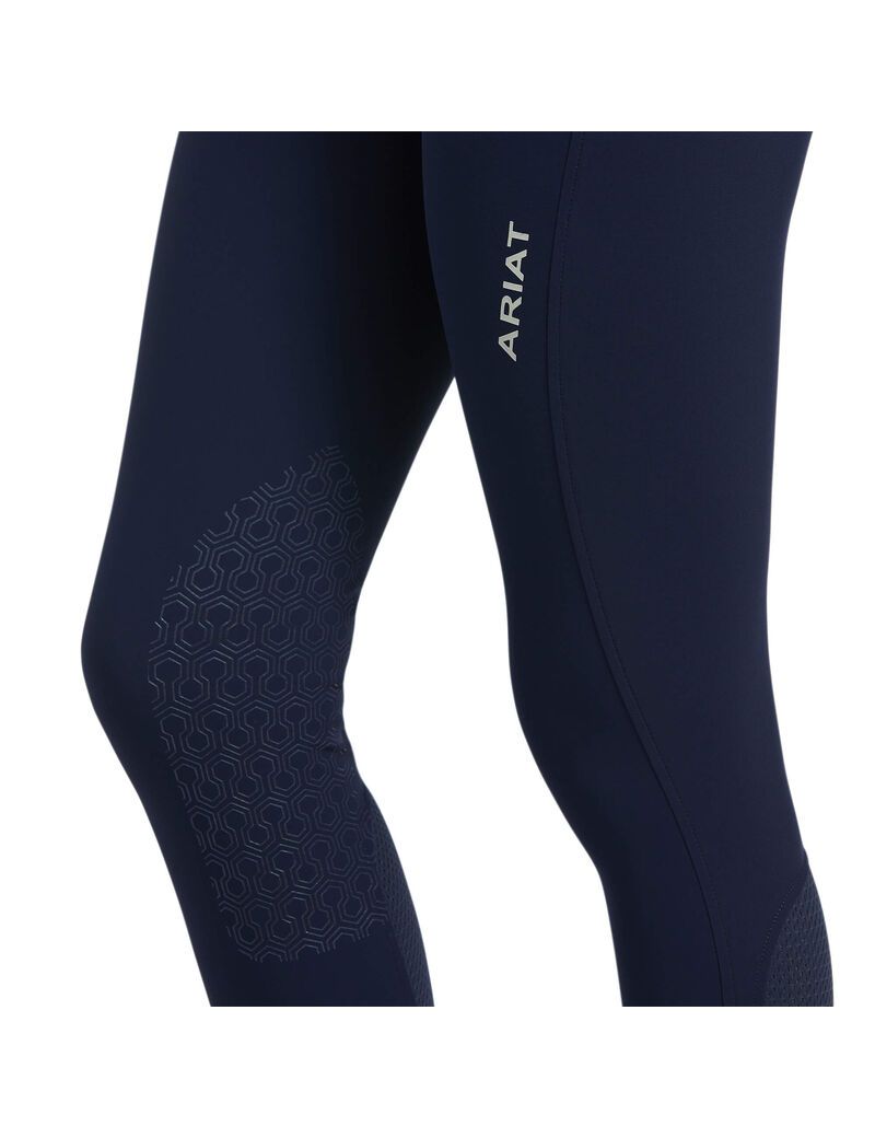 Ariat Tri Factor Grip Knee Patch Breech Navy | HZVNUQ-984