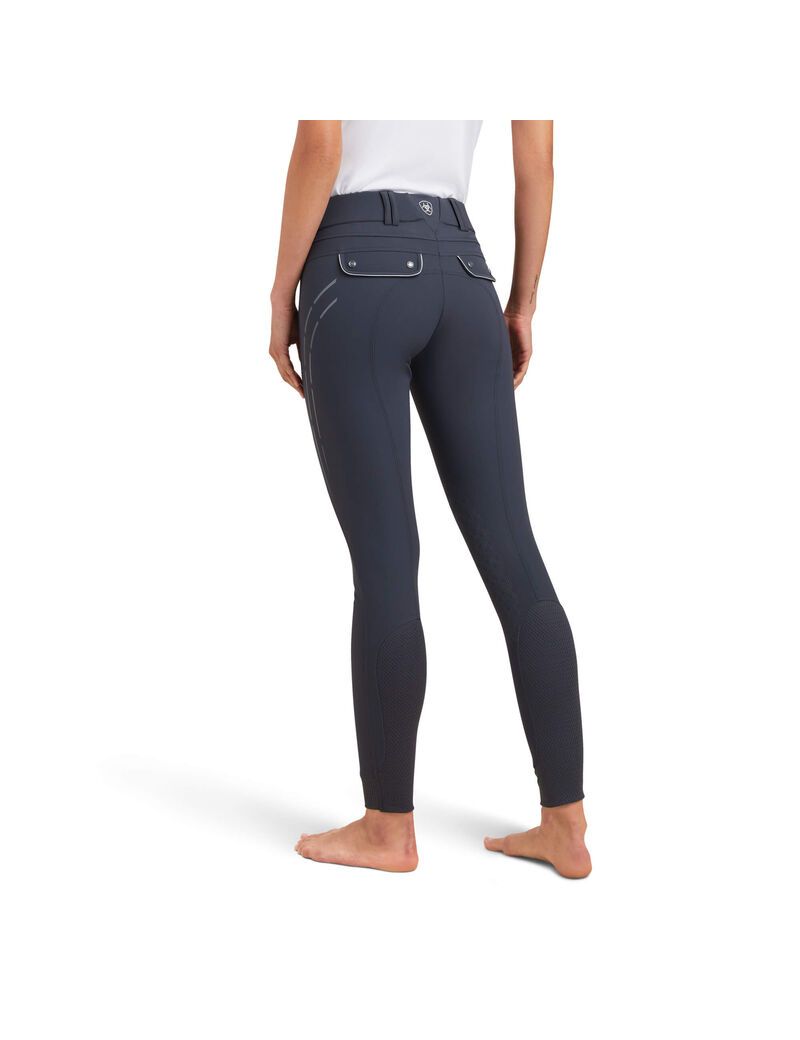 Ariat Tri Factor Lumina Grip Knee Patch Breech Ebony | GMNZBQ-709