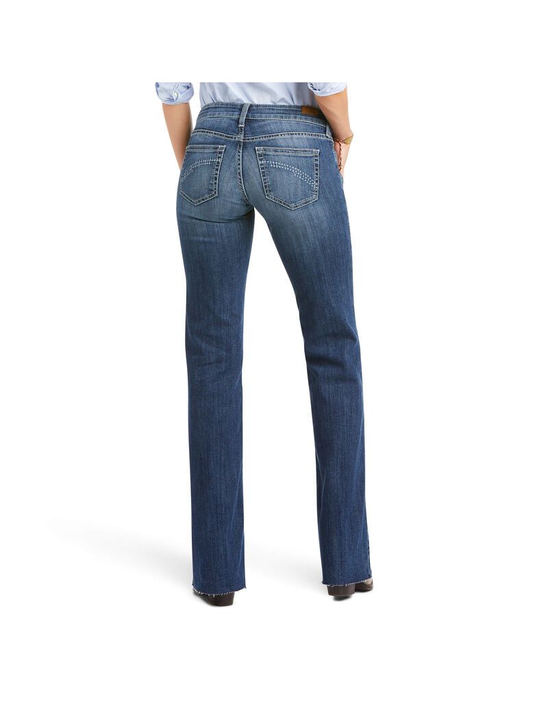 Ariat Trouser Mid Rise Anabelle Wide Leg Jean Natalia | KCLMYI-924