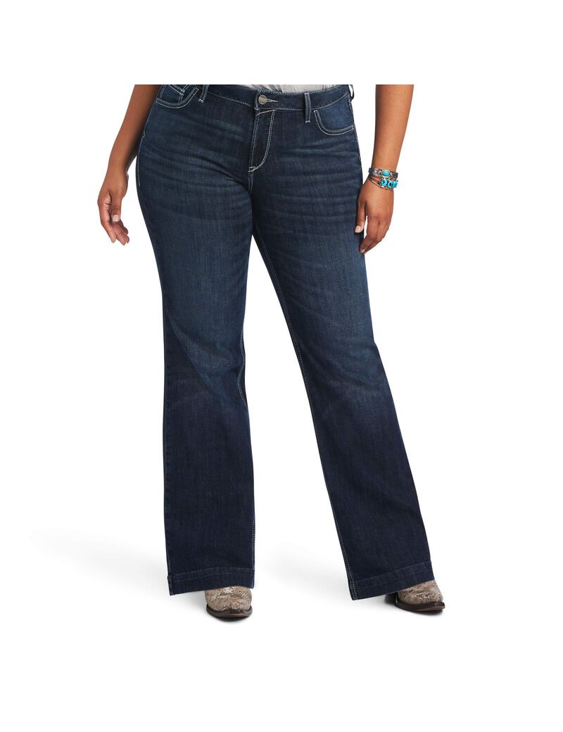 Ariat Trouser Perfect Rise Aisha Wide Leg Jean Missouri | IMGDSK-896