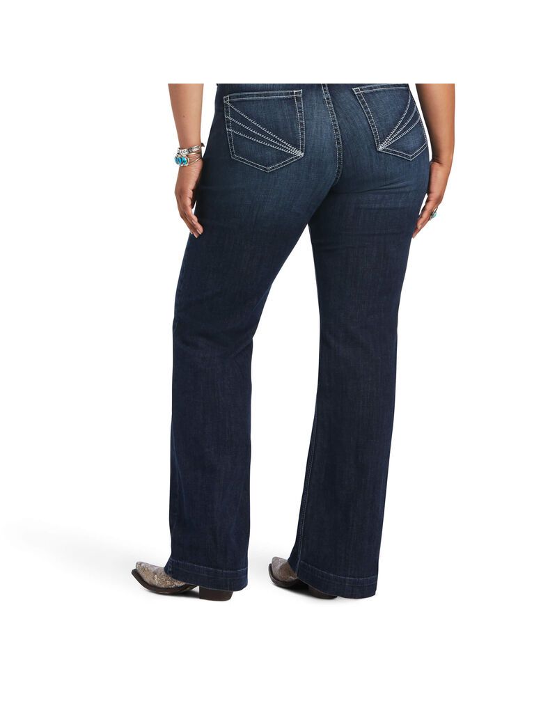 Ariat Trouser Perfect Rise Aisha Wide Leg Jean Missouri | IMGDSK-896