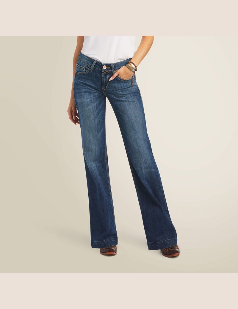 Ariat Trouser Perfect Rise Alana Wide Leg Jean Natalia | MZRTWK-073