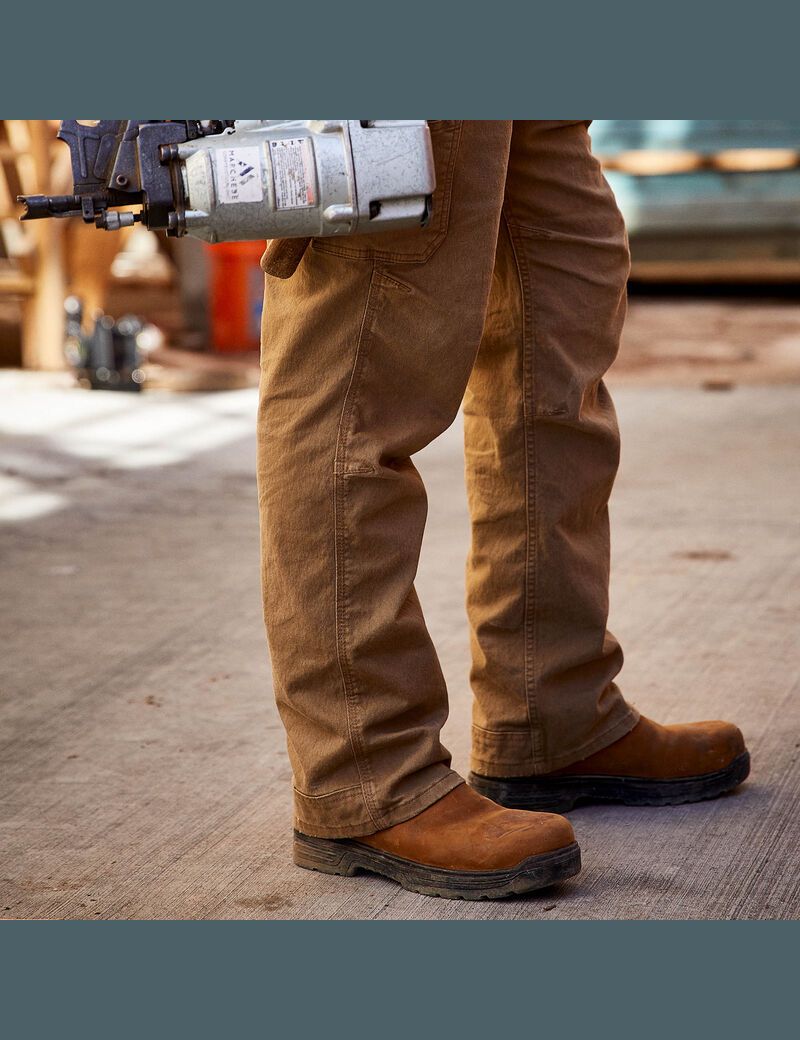 Ariat Turbo Pull-On Waterproof Carbon Toe Work Boot Aged Bark | YFMCTK-198