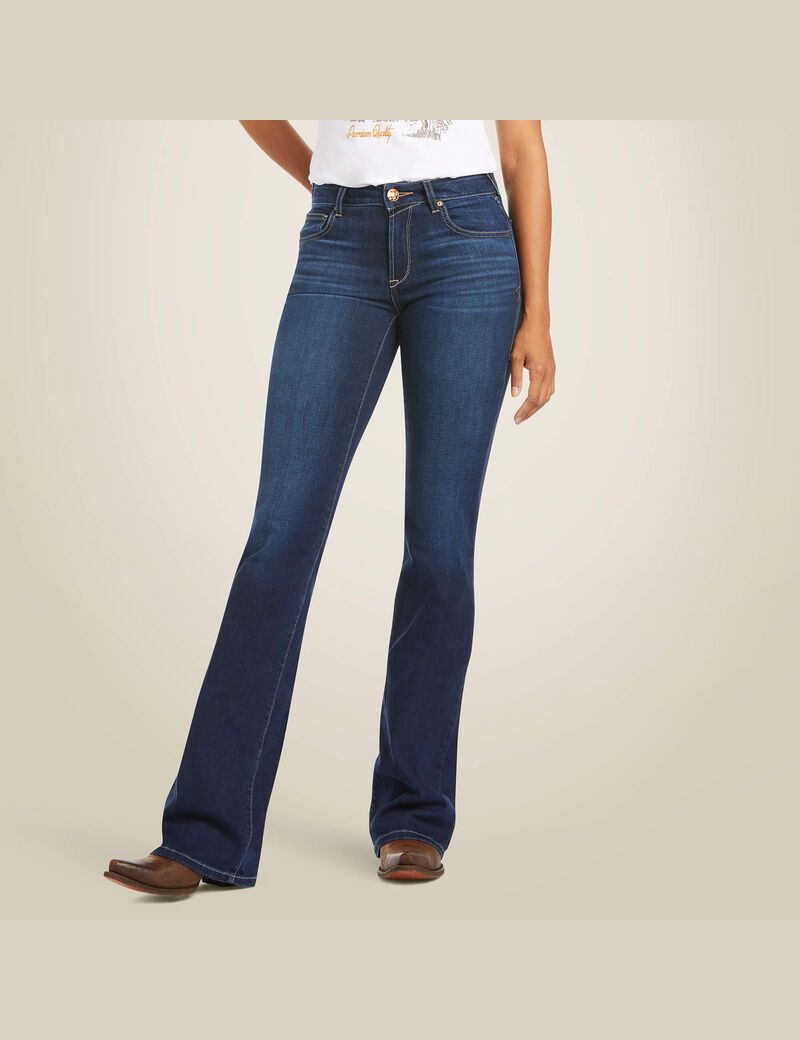 Ariat Ultra Stretch Perfect Rise Katie Flare Jean Maya | OABKZE-092