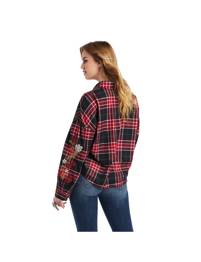 Ariat Urban Jungle Shirt Urban Jungle Plaid | COWDLB-846