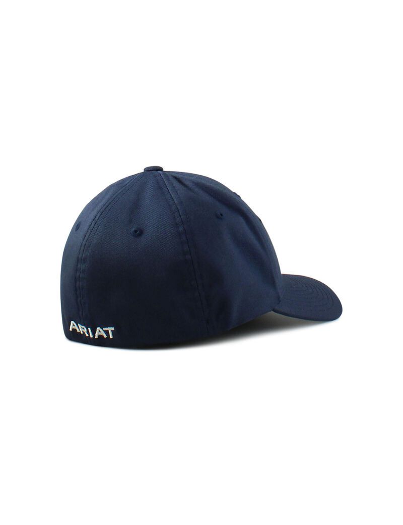 Ariat Usa flag patch shield cap Navy | CZAQHK-836