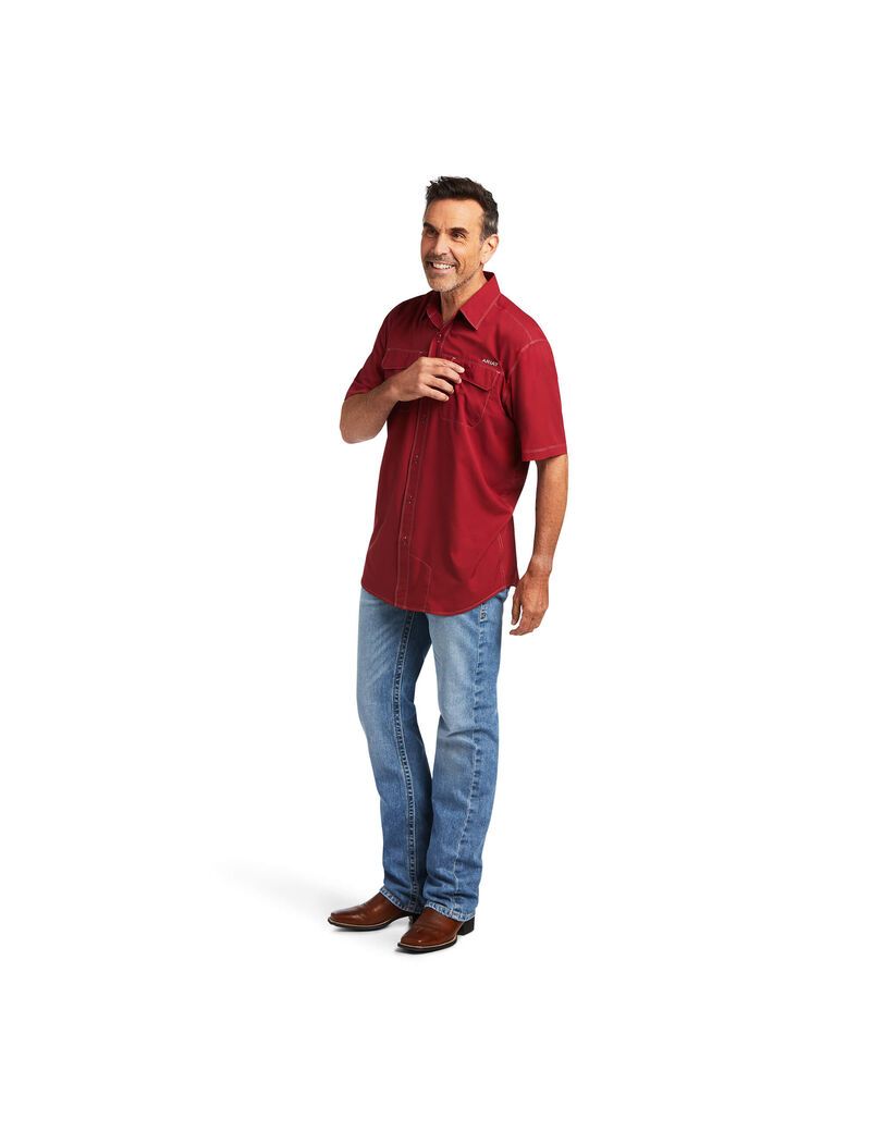 Ariat VentTEK Outbound Classic Fit Shirt Rubaiyat | MXBKHI-068