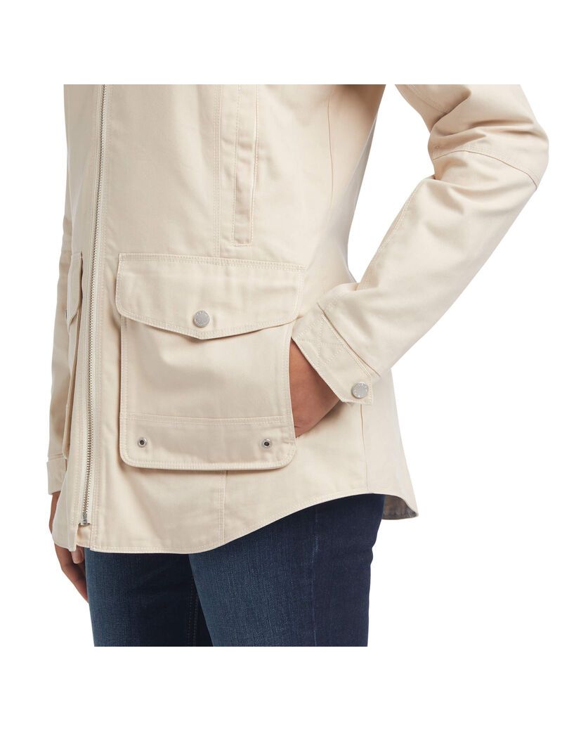 Ariat Vernal Jacket Cream | OJCAXG-937