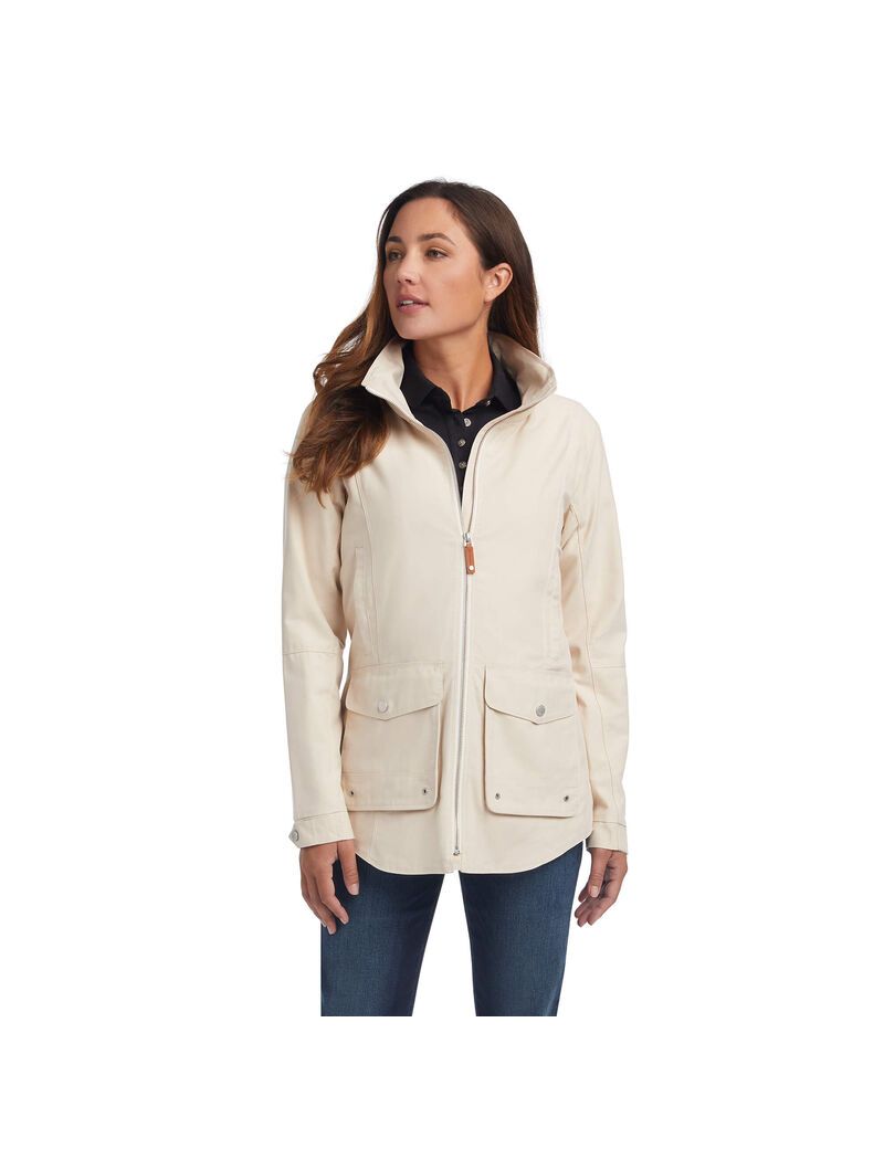 Ariat Vernal Jacket Cream | OJCAXG-937