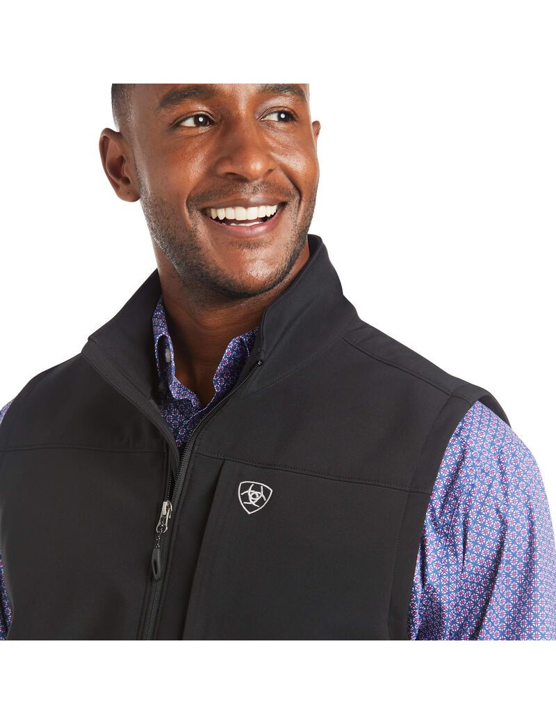 Ariat Vernon 2.0 Softshell Vest Black | LERJKQ-185